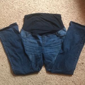 Isabel Maternity Skinny Bootcut Jeans